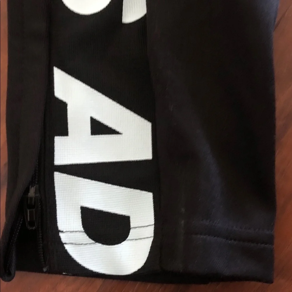 New adidas Tiro Asymmetrical Tape Pants Men's, Black